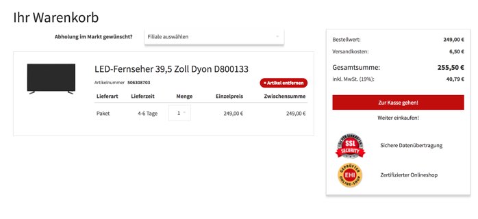 poco gutschein anwenden