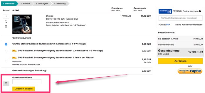 buecher.de gutschein anwenden