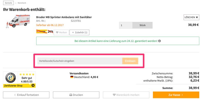 voelkner gutschein anwenden