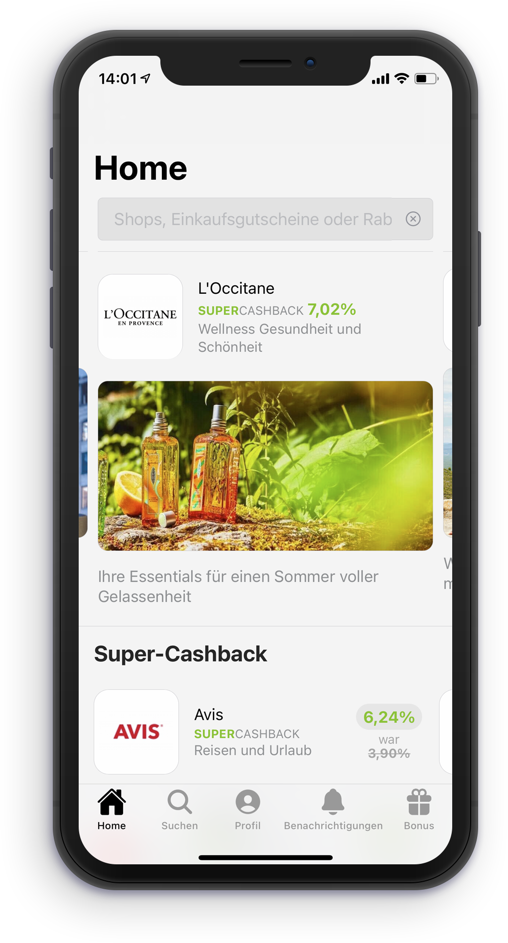 App Bestshopping Cashback